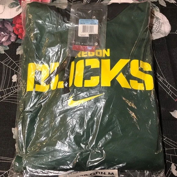 RARE NWT 2013 NIKE THERMA-FIT UO OREGON DUCKS KO PERFORMANCE HOODIE M L XL XXXL - Picture 4 of 6